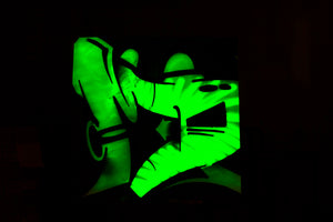 Montana Cans Sprühfarbe Night Glow Nachleuchtfarbe Luminescent Green 400ml