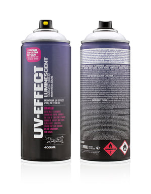 Montana UV1000 UV Effekt transparent 400ml Montana Dosen Effektspray Sprühlack Sprühdosierung