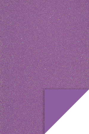 Moosgummi Glitter A4 2mm 20x30cm 1 Bogen