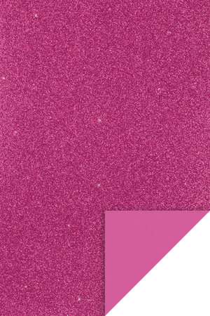 Moosgummi Glitter A4 2mm 20x30cm 1 Bogen