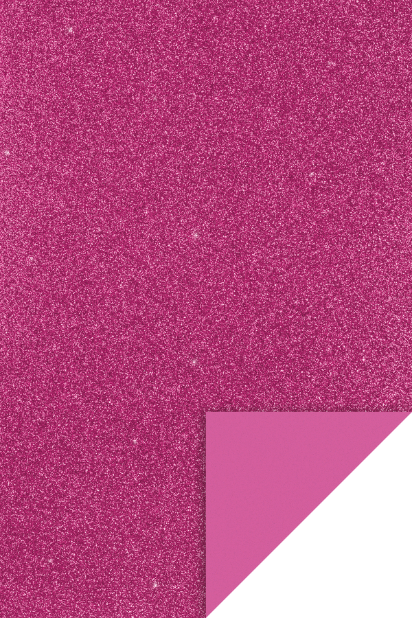 Moosgummi Glitter A4 2mm 20x30cm 1 Bogen