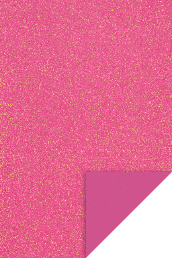 Moosgummi Glitter A4 2mm 20x30cm 1 Bogen