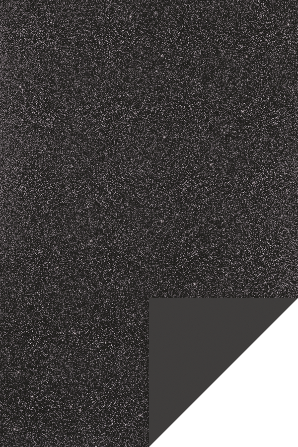 Moosgummi Glitter A4 2mm 20x30cm 1 Bogen