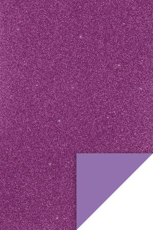 Moosgummi Glitter A4 2mm 20x30cm 1 Bogen