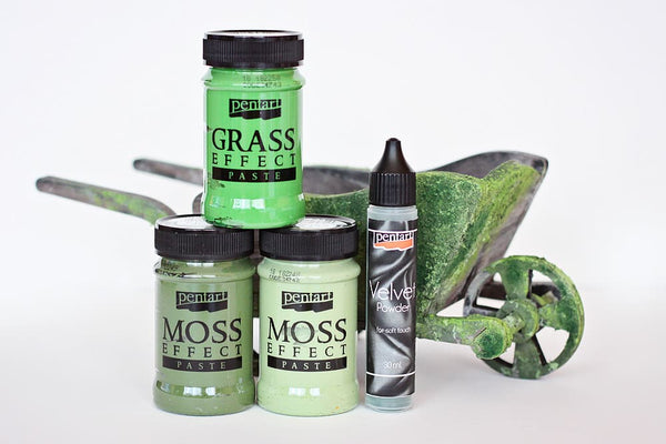 Pentart Effektpaste 3D-Effekt Gras/Moos 100ml