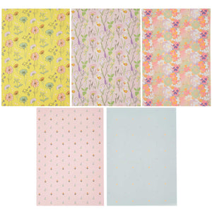 Motivpapierblock Futschikato Flower Power FSC A4 24 Blatt