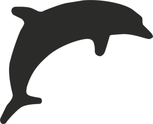 Motivstanzer Delfin 1,7cm