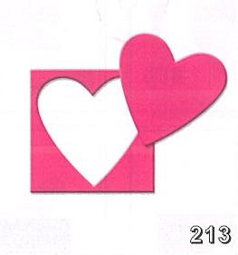 Motivstanzer Herz 2,5cm (M)