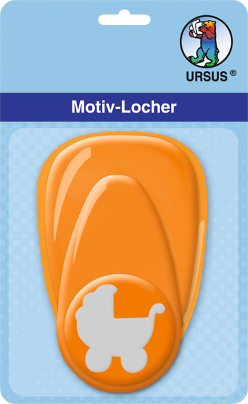Motivstanzer Kinderwagen 2,5x2,5cm