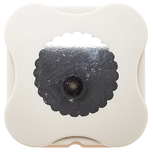 Motivstanzer Rosette gezackt rund magnetisch 3cm