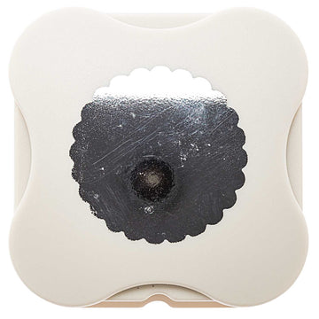 Motivstanzer Rosette gezackt rund magnetisch 3cm
