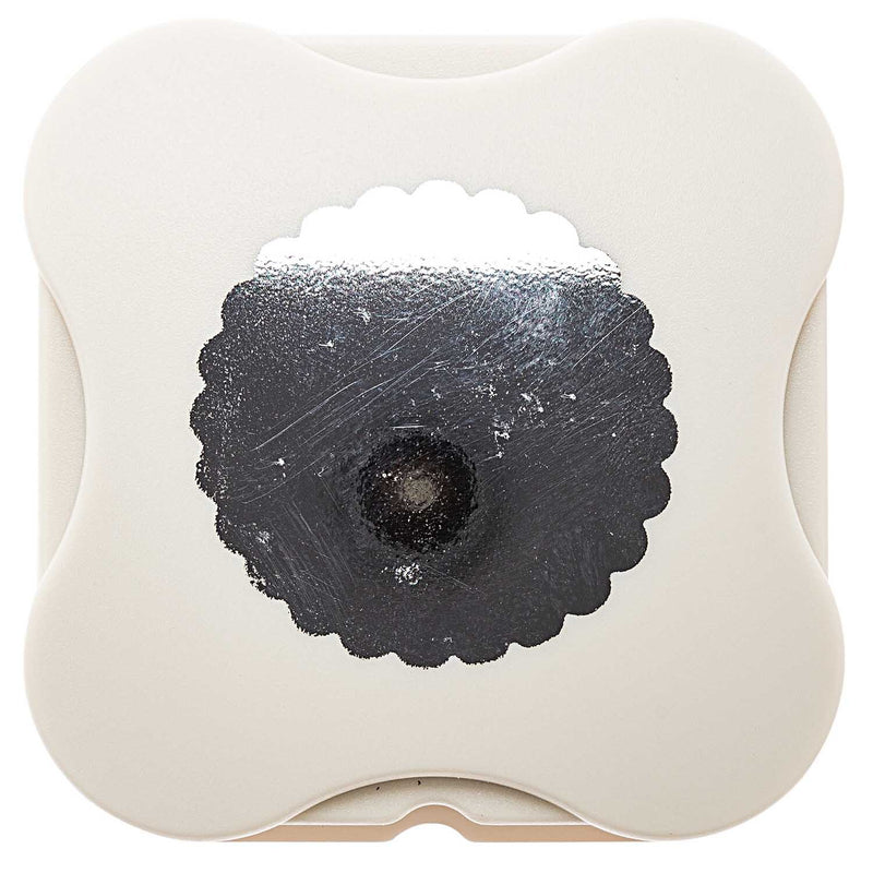 Motivstanzer Rosette gezackt rund magnetisch 3cm