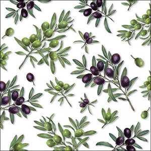 Ambiente Servietten Olives all over FSC Mix 33x33cm 20 Stück