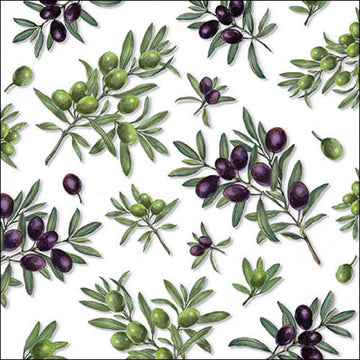 Ambiente Servietten Olives all over FSC Mix 33x33cm 20 Stück