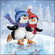 Ambiente Servietten Skaten Pinguine 33x33cm 20Stück