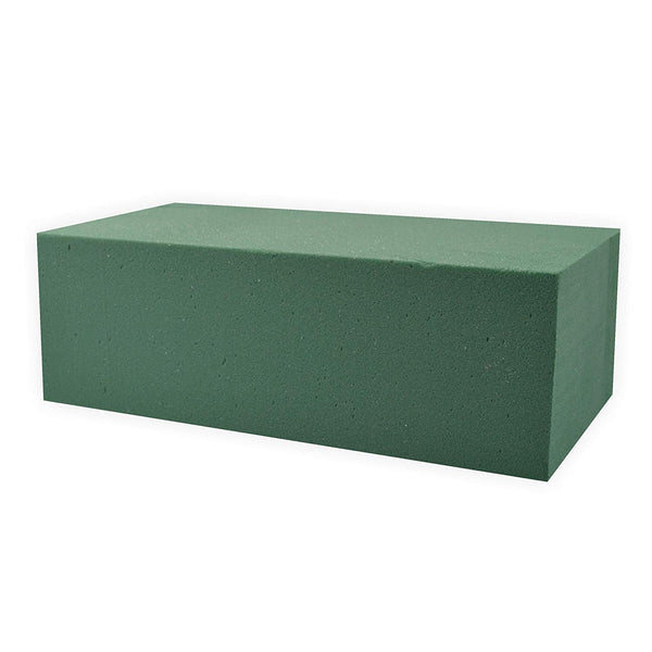 Nasssteckziegel Steckschwamm grün für Frischblumen 230 x 110 x 80 mm 1 Stück