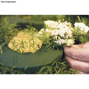Nasssteckziegel Steckschwamm grün für Frischblumen 230 x 110 x 80 mm 1 Stück
