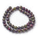 Natürlicher Drachenblut Jaspis Perlenstrang Rund 8mm 1mm Loch ca 46-48 Stück 38cm