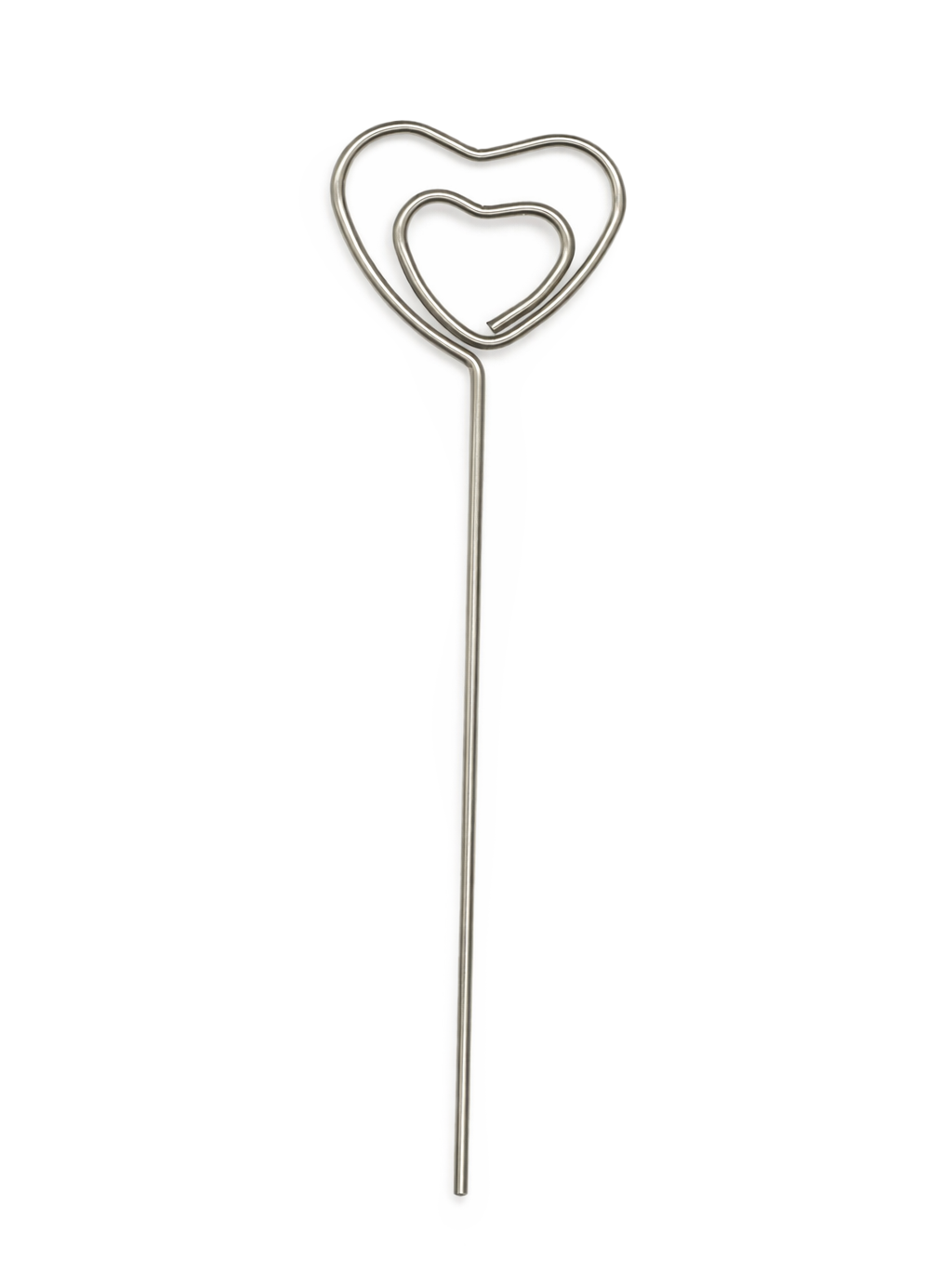 Notizhalter aus Metall Herz 15cm 1 Stück