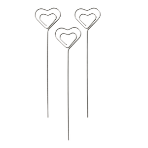 Notizhalter aus Metall Herz 15cm 1 Stück