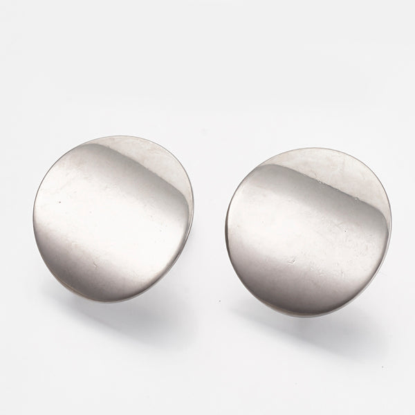 Ohrstecker mit Platine und Aufhängeöse aus Edelstahl 20mm 2 Paar