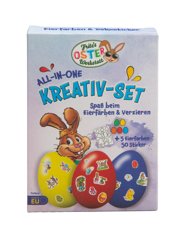 ALL-IN-ONE Kreativ-Set Ostereier Fritz´s Osterwerkstatt