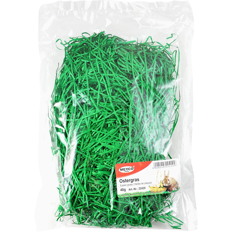 Ostergras aus Papier grün 40g