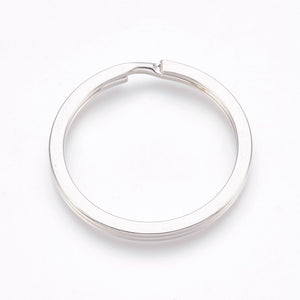 Schlüsselring flach  33x2,5mm 3 Stück