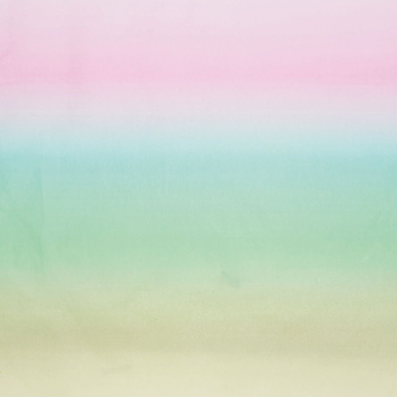 PAPIERPOESIE SEIDENPAPIER FARBVERLAUF TÜRKIS 50CMX3,5M 28G/M²