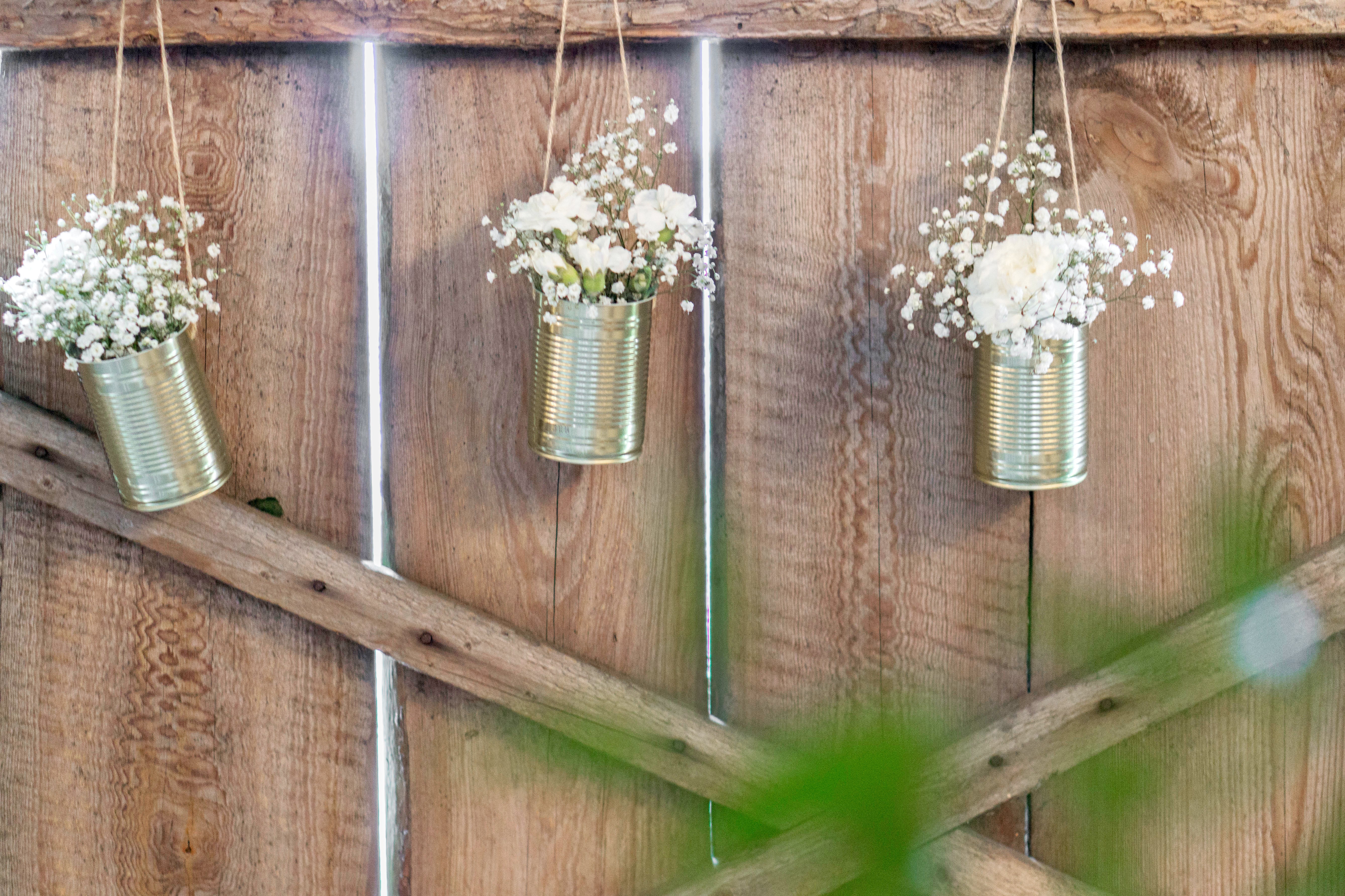 Hochzeitsdosen goldene Dosen, 5Stk. 10x7cm