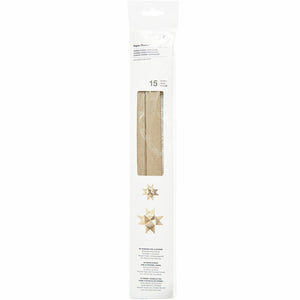 Paper Poetry Fröbelstreifen mit Recyclingpapier 60 Stück 120g/m² für 15 Sterne