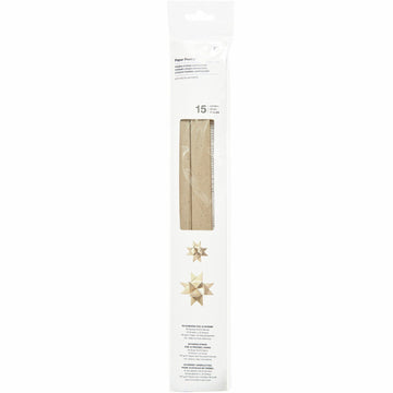 Paper Poetry Fröbelstreifen mit Recyclingpapier 60 Stück 120g/m² für 15 Sterne