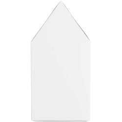 Paper Poetry Papphäuser vorgestanzt 15x7,5x7,5cm 24 Stück weiß