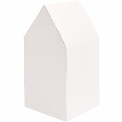 Paper Poetry Papphäuser vorgestanzt 15x7,5x7,5cm 24 Stück weiß