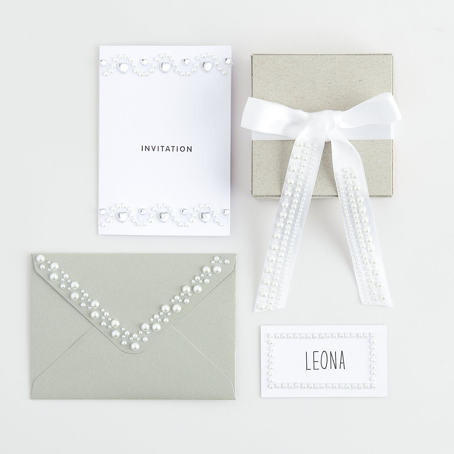 Paper Poetry Perlentape Offwhite 1,9x50cm