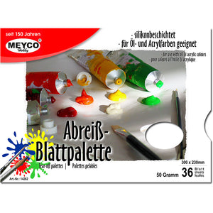 Papier-Abreißpalette 50g 30x23cm 36 Blatt
