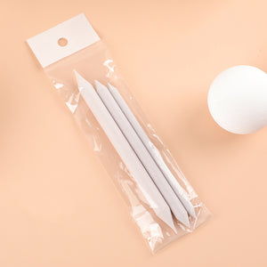 Papierwischer Set zum Zeichnen Estompe naturweiß 3-teilig