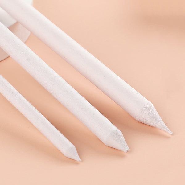 Papierwischer Set zum Zeichnen Estompe naturweiß 3-teilig