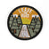Patch rund Nature Aufbügeln/Aufnähen 7,7cm