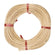Peddigrohr-Schiene flach 4mm natur 1 Rolle