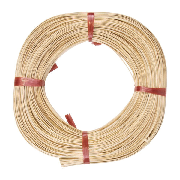 Peddigrohr-Schiene flach 4mm natur 1 Rolle