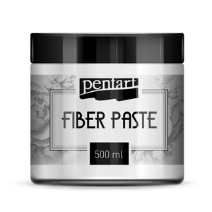 Pentart Fibre Paste weiß wasserbasiert 500ml
