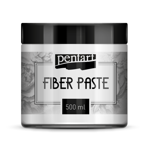 Pentart Fibre Paste weiß wasserbasiert 500ml