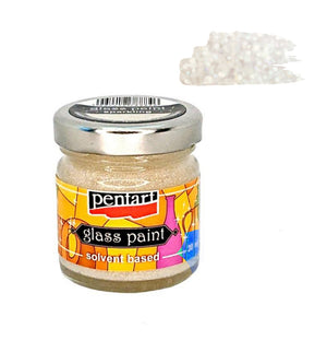Pentart Glasmalfarben Glitter auf Lösungsmittelbasis 30ml