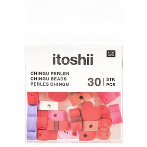 Chingu Perlen aus Polymerclay 30-teilig