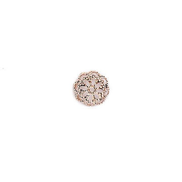 Perlkappe rosegold 8mm 10 Stück/Btl.