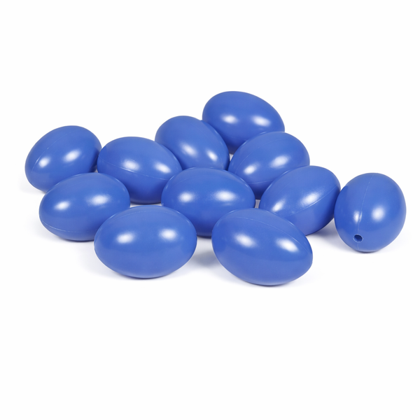 Plastikeier 6 cm bunt verschiedene Farben pro Stück