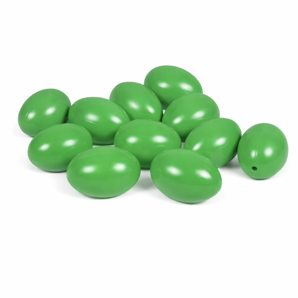 Plastikeier 6 cm bunt verschiedene Farben pro Stück