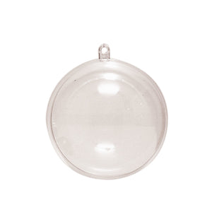 Plexiglas-Kugel Kunststoff teilbar transparent