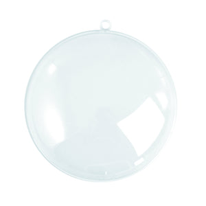 Plexiglas - Medaillon teilbar transparent